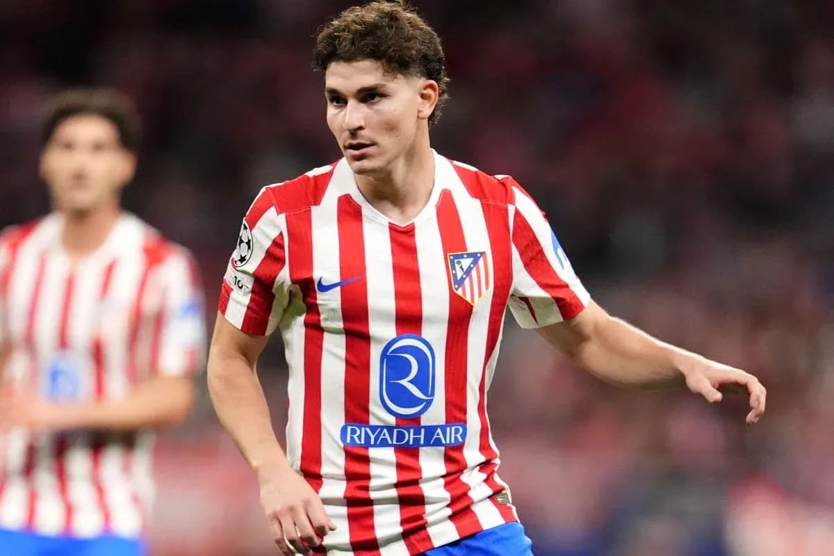 Atletico Madrid player in action during match Atletico Madrid player in action during match