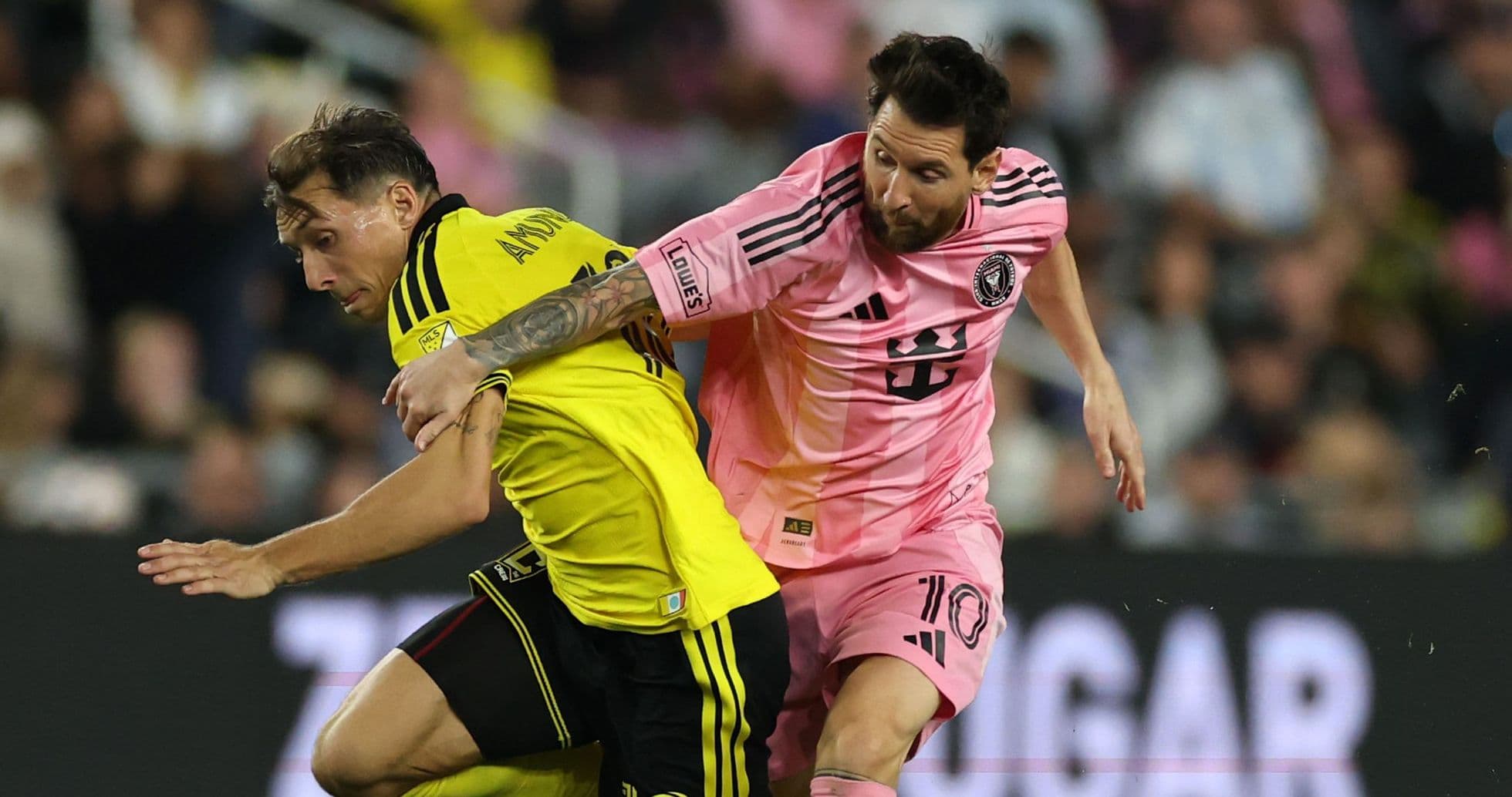 Inter Miami Player Ratings vs Columbus Crew: Messi Shines but Morales Red Card Costs the Match Inter Miami Player Ratings vs Columbus Crew: Messi Shines but Morales Red Card Costs the Match