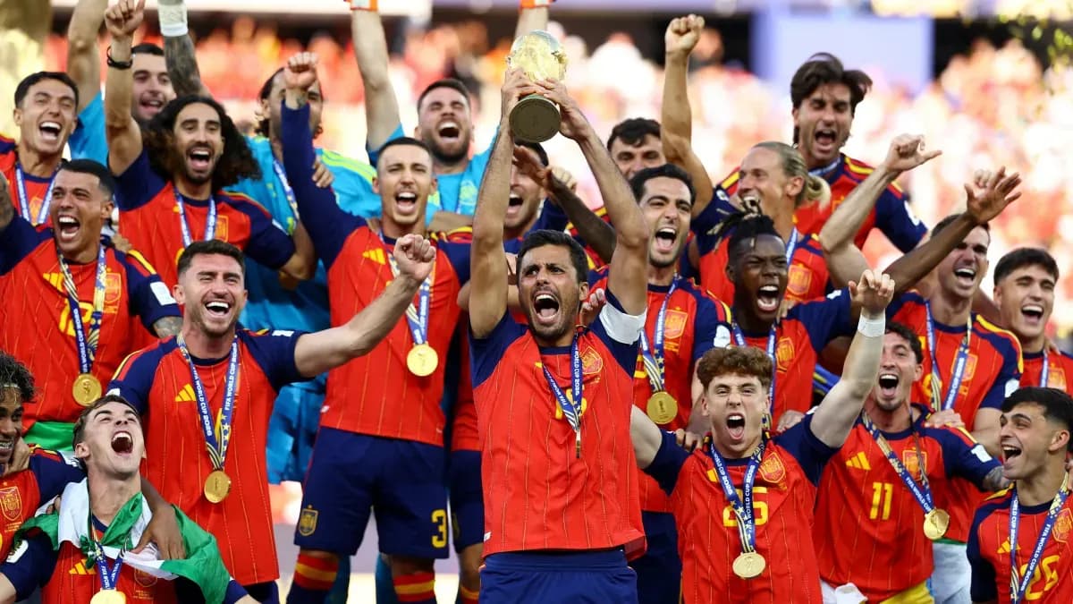 Spain Fans Revel in Second World Cup Triumph Across Streets and Stadiums Spain Fans Revel in Second World Cup Triumph Across Streets and Stadiums