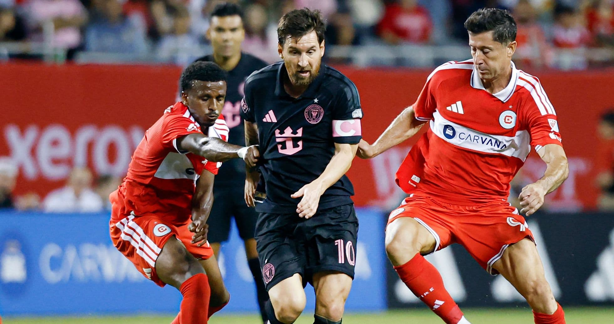 Messi and Lewandowski Clash as Inter Miami Earns Draw in Record-Breaking Match Against Chicago Fire Messi and Lewandowski Clash as Inter Miami Earns Draw in Record-Breaking Match Against Chicago Fire