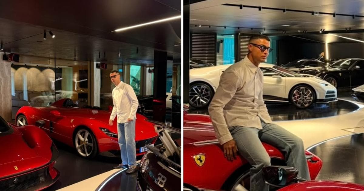 Cristiano Ronaldo’s $21 Million Supercar Garage Unveiled Cristiano Ronaldo’s $21 Million Supercar Garage Unveiled