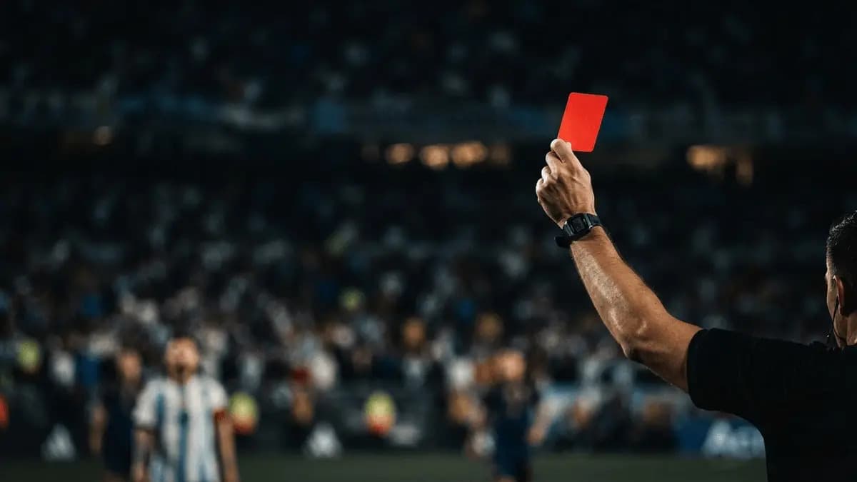 Argentina Sets Unwanted Record With Third Red Card in World Cup Final Argentina Sets Unwanted Record With Third Red Card in World Cup Final